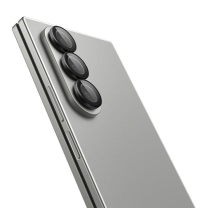 Schutzfolie für die Rückkamera Spigen GlastR EZ FIT Optik Pro HD für Samsung Galaxy Z Fold7 F966, gehärtetes Glas, Set mit 2 Stück, Schwarz AGL09581
