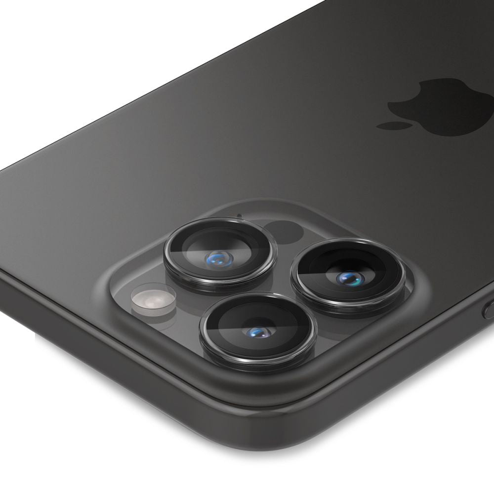 Schutzfolie für die Rückkamera Spigen GlastR EZ FIT Optik Pro für Apple iPhone 17 Pro Max / 17 Pro, Gehärtetes Glas, Set mit 2 Stück, Transparent