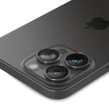 Schutzfolie für die Rückkamera Spigen GlastR EZ FIT Optik Pro für Apple iPhone 17 Pro Max / 17 Pro, Gehärtetes Glas, Set mit 2 Stück, Transparent