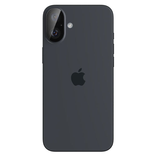 Schutzfolie Rückkamera Spigen GlastR Optik für Apple iPhone 16 Plus / 16, Gehärtetes Glas, Set 2 Stück, Schwarz AGL07922
