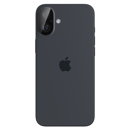 Schutzfolie Rückkamera Spigen GlastR Optik für Apple iPhone 16 Plus / 16, Gehärtetes Glas, Set 2 Stück, Schwarz AGL07922