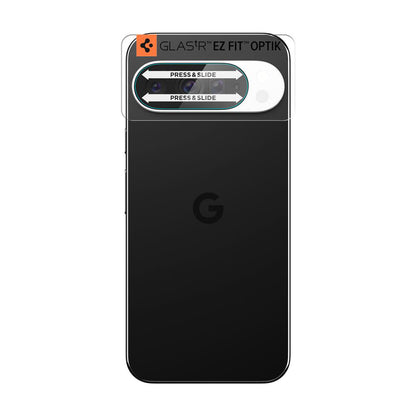 Spigen GlastR Optik Rear Camera Protective Film for Google Pixel 10 Pro, Tempered Glass, Set of 2 Pieces, Transparent AGL09662