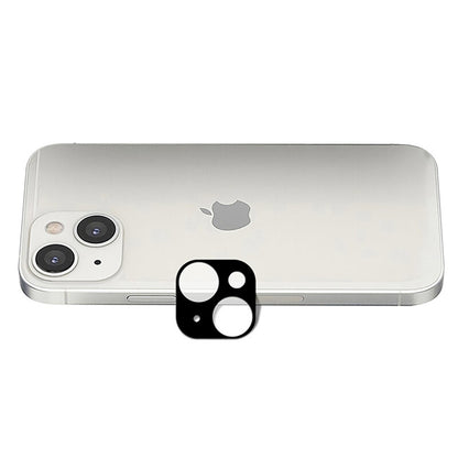 Techsuit Rückkamera-Schutzfolie für Apple iPhone 13 mini / 13, gehärtetes Glas, schwarz