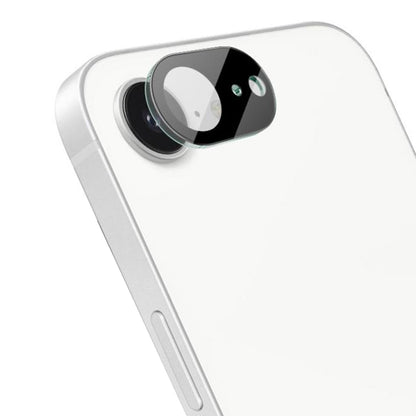 Techsuit Rückkamera-Schutzfolie für Apple iPhone 17e / 16e, gehärtetes Glas, schwarz