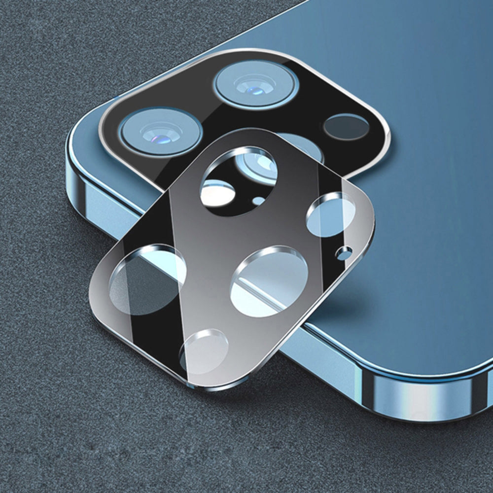 Rückkamera-Schutzfolie Techsuit für Apple iPhone 17 Pro, gehärtetes Glas, silberfarben