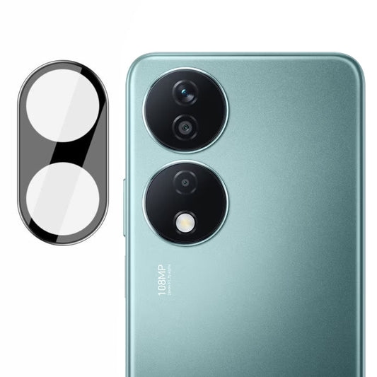 Techsuit Rückkamera-Schutzfolie für Honor X7b 5G / 90 Smart / X7b 4G, gehärtetes Glas, schwarz