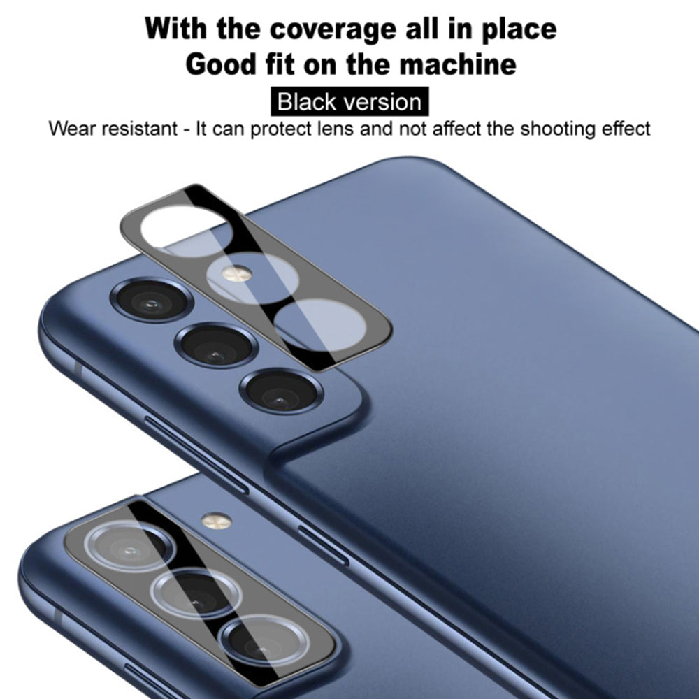 Techsuit Rückkamera-Schutzfolie für Samsung Galaxy A36 A366, gehärtetes Glas, schwarz
