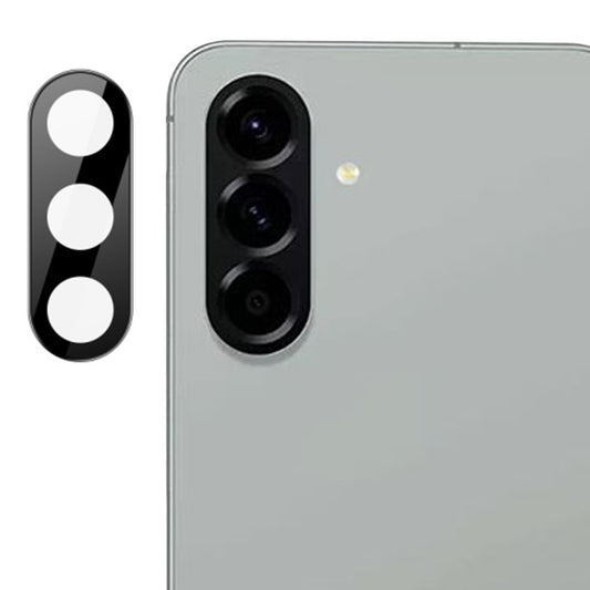 Techsuit Rückkamera-Schutzfolie für Samsung Galaxy A56 A566, gehärtetes Glas, schwarz