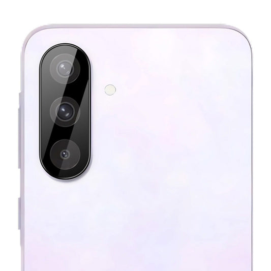 Techsuit Rückkamera-Schutzfolie für Samsung Galaxy A56 A566, gehärtetes Glas, schwarz