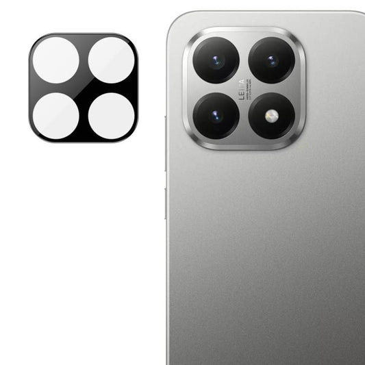 Techsuit Rückkamera-Schutzfolie für Xiaomi 15T, gehärtetes Glas, schwarz
