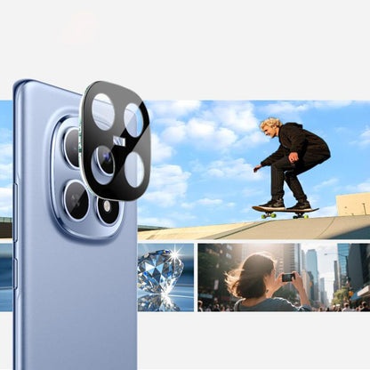 Schutzfolie Techsuit für die Rückkamera für Xiaomi Poco M8 / Redmi Note 15 5G, gehärtetes Glas, Schwarz
