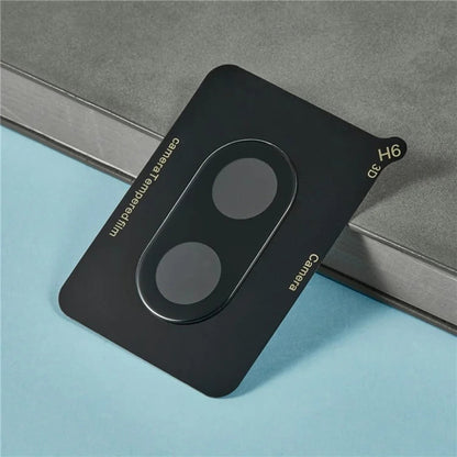 Techsuit Rückkamera-Schutzfolie für Xiaomi Redmi A5 4G (Standard), gehärtetes Glas, schwarz