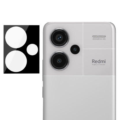 Techsuit Rückkamera-Schutzfolie für Xiaomi Redmi Note 13 Pro+, gehärtetes Glas, schwarz