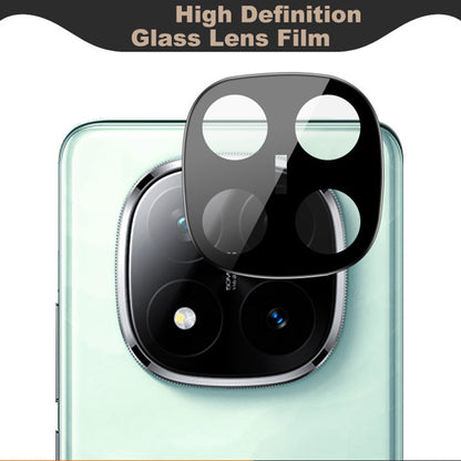 Techsuit Rear Camera Protective Film for Xiaomi Redmi Note 14 Pro+ 5G, Tempered Glass, Black