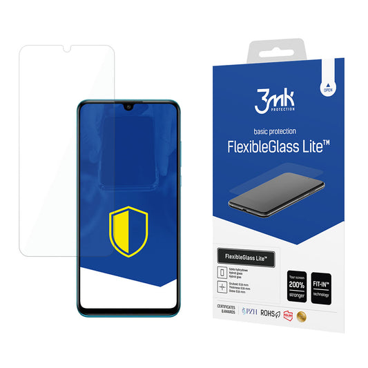 Displayschutzfolie 3MK FlexibleGlass Lite für Huawei P30 lite New Edition / P30 lite, Flexibles Glas, Vollverklebung