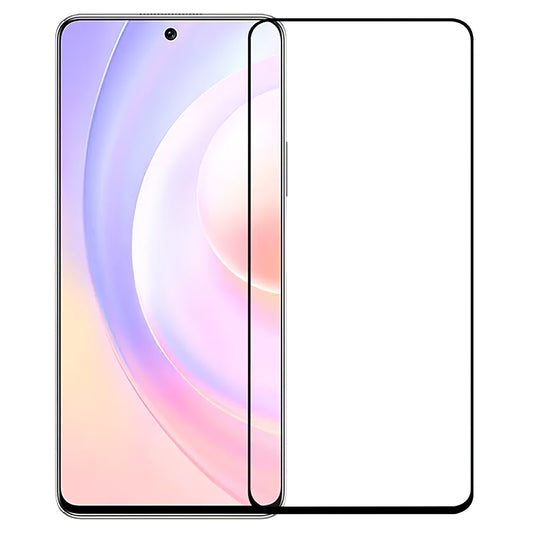 OEM-Displayschutzfolie für Honor X50, sicheres Glas, Vollkleber, 5D, Schwarz