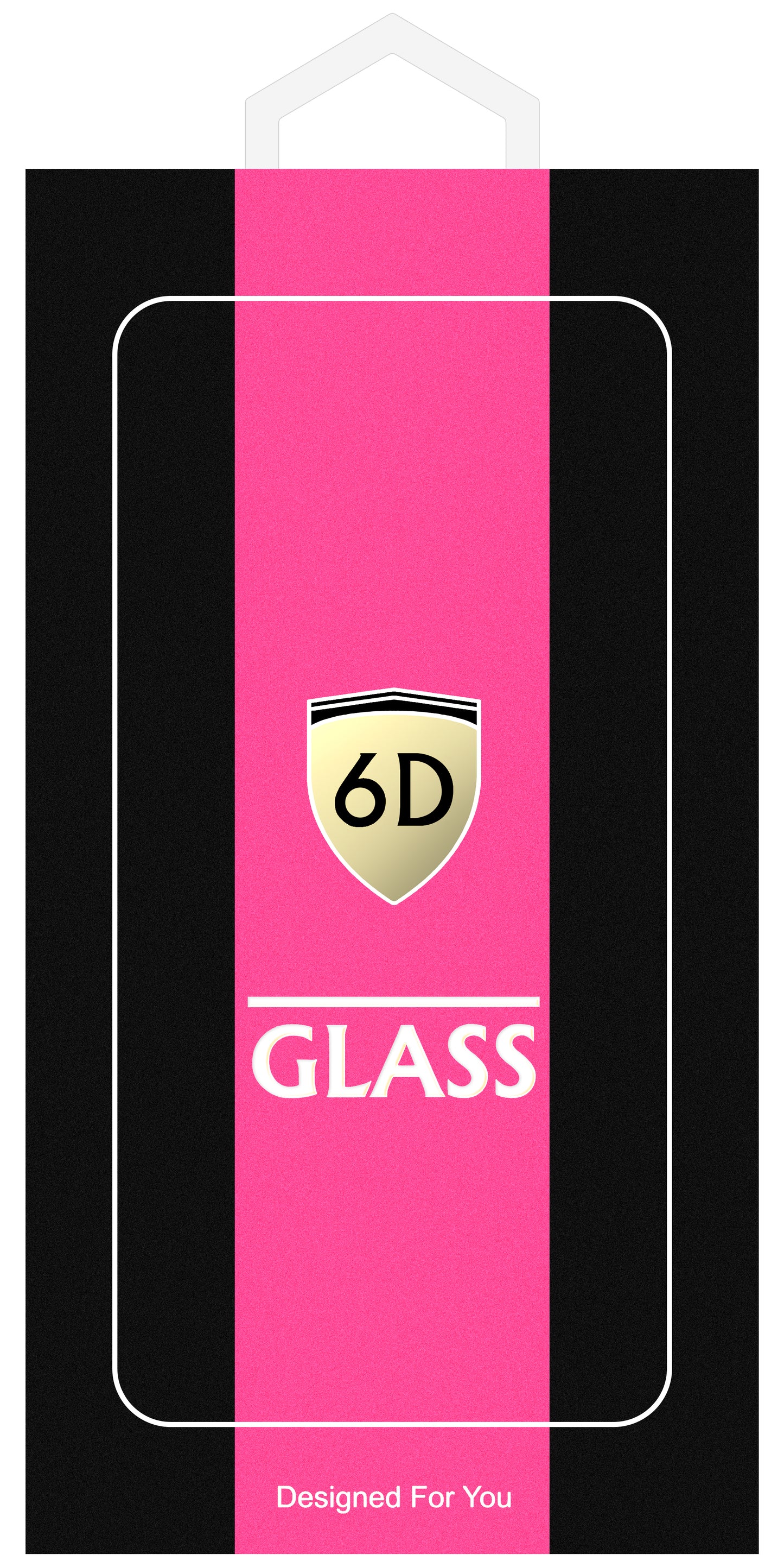 OEM-Displayschutzfolie für Samsung Galaxy S21+ 5G G996, sicheres Glas, Vollkleber, 6D, Schwarz