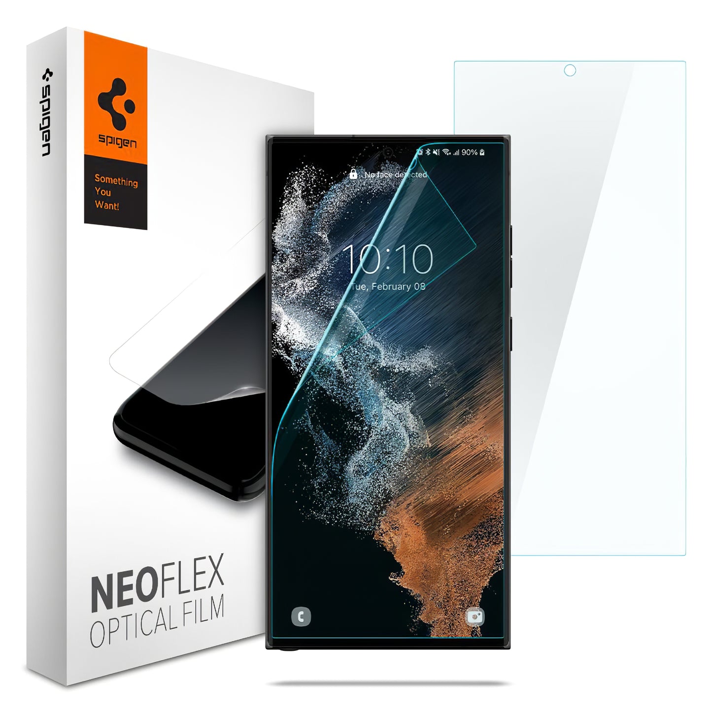 Spigen Neo Flex Displayschutzfolie für Samsung Galaxy S22 Ultra 5G S908, HydroGel, 2er-Set AFL04137