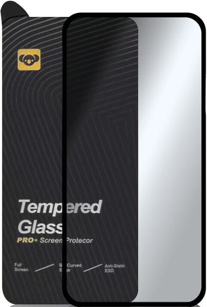 Bear PRO+ Displayschutzfolie für Motorola Moto G15 / G15 Power, gehärtetes Glas, Full Glue, Schwarz