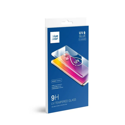 Blue Star Displayschutzfolie für Samsung Galaxy S20 G980, gehärtetes Glas, UV-Kleber