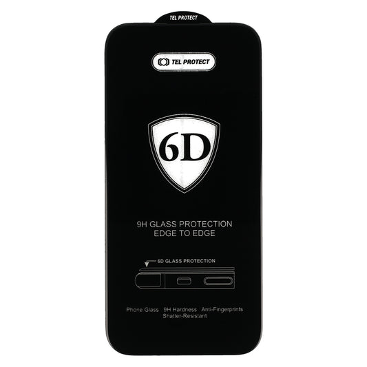 OEM Displayschutzfolie für Samsung Galaxy S26 Ultra S948, gehärtetes Glas, Full Glue, 6D, Schwarz