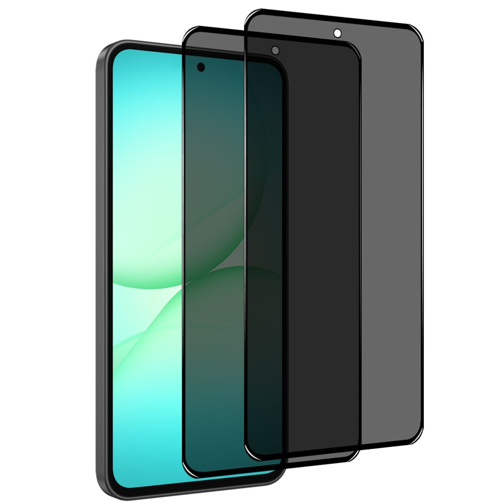 Privacy-Schutzfolie Northjo für Samsung Galaxy A57 5G, gehärtetes Glas, Full Glue, 2 Stück Set