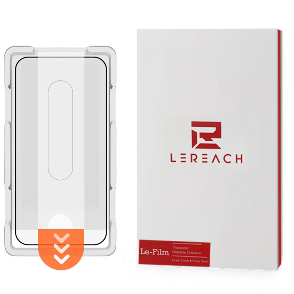 Lereach Displayschutzfolie für Xiaomi 17T Pro, gehärtetes Glas, Full Glue, Schwarz