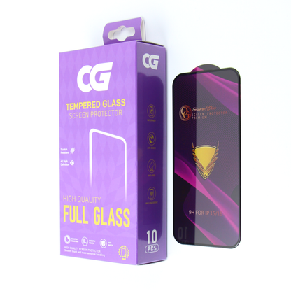 OG Premium Displayschutzfolie für Samsung Galaxy A57 5G, gehärtetes Glas, Full Glue, 10 Stück Set