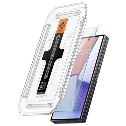 Spigen EZ FIT Screen Protector for Samsung Galaxy Z Fold6 F956, Tempered Glass, Full Glue, Set of 2 pieces, 2.5D, Outer Screen AGL07969