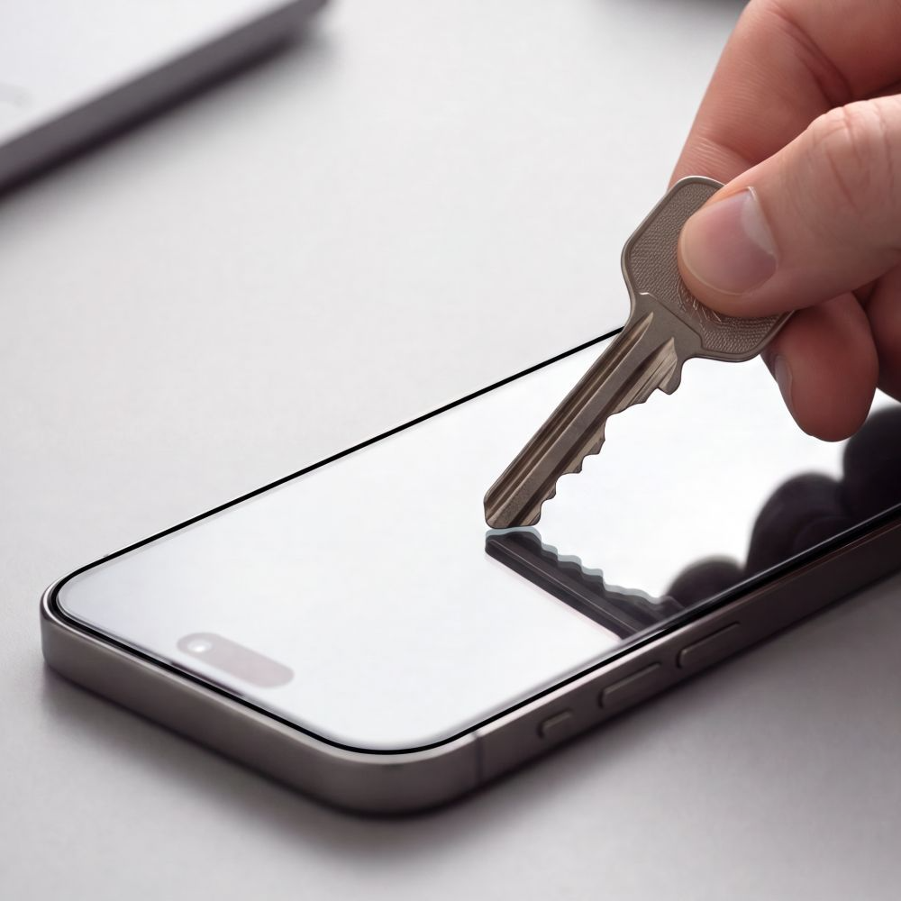 Tech-Protect OneTouch Displayschutzfolie für Apple iPhone 18 Pro Max / 17 Pro Max, gehärtetes Glas, Full Glue, 2er Set, transparent