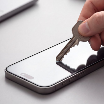 Tech-Protect OneTouch Displayschutzfolie für Apple iPhone 18 Pro Max / 17 Pro Max, gehärtetes Glas, Full Glue, 2er Set, transparent
