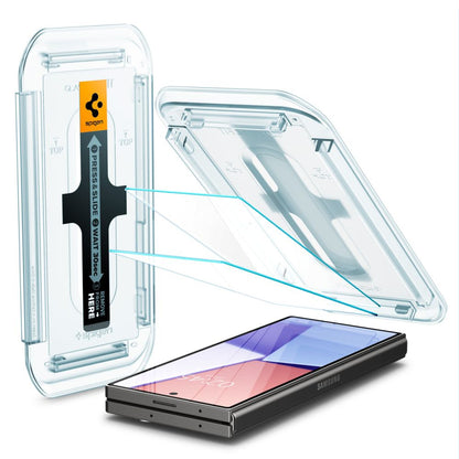 Spigen EZ FIT Screen Protector for Samsung Galaxy Z Fold6 F956, Tempered Glass, Full Glue, Set of 2 pieces, 2.5D, Outer Screen AGL07969