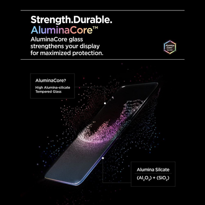Schutzfolie Spigen GlastR Align Master Slim für Apple iPhone 17 Pro, Gehärtetes Glas, Vollkleber, Set 3 Stück AGL10103