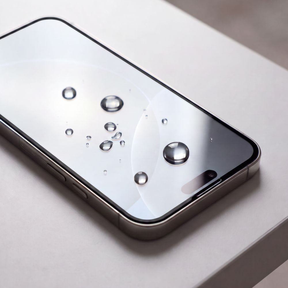 Tech-Protect OneTouch Displayschutzfolie für Apple iPhone 18 Pro Max / 17 Pro Max, gehärtetes Glas, Full Glue, 2er Set, transparent