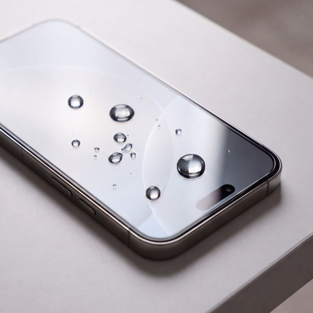 Privacy-Schutzfolie Tech-Protect OneTouch für Apple iPhone 18 Pro, gehärtetes Glas, Full Glue, 2er-Set