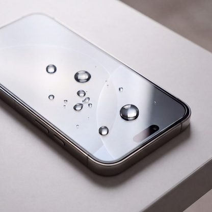 Privacy-Schutzfolie Tech-Protect OneTouch für Apple iPhone 18 Pro, gehärtetes Glas, Full Glue, 2er-Set