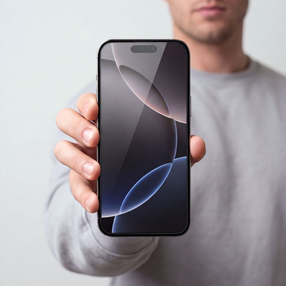 Tech-Protect OneTouch Displayschutzfolie für Apple iPhone 18 Pro Max / 17 Pro Max, gehärtetes Glas, Full Glue, 2er Set, transparent