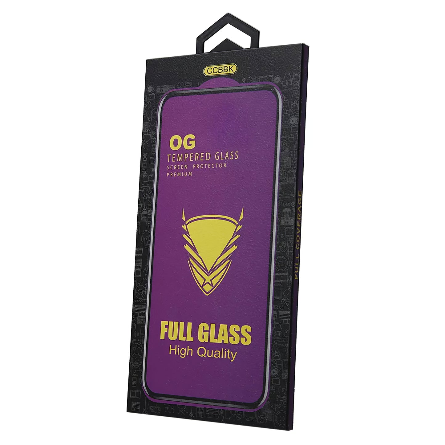 OEM OG Premium Displayschutzfolie für Xiaomi 14, sicheres Glas, Vollkleber, Schwarz