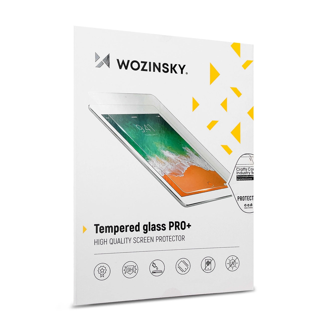 WZK Displayschutzfolie für Apple iPad Pro 11 (2024), sicheres Glas, Vollkleber