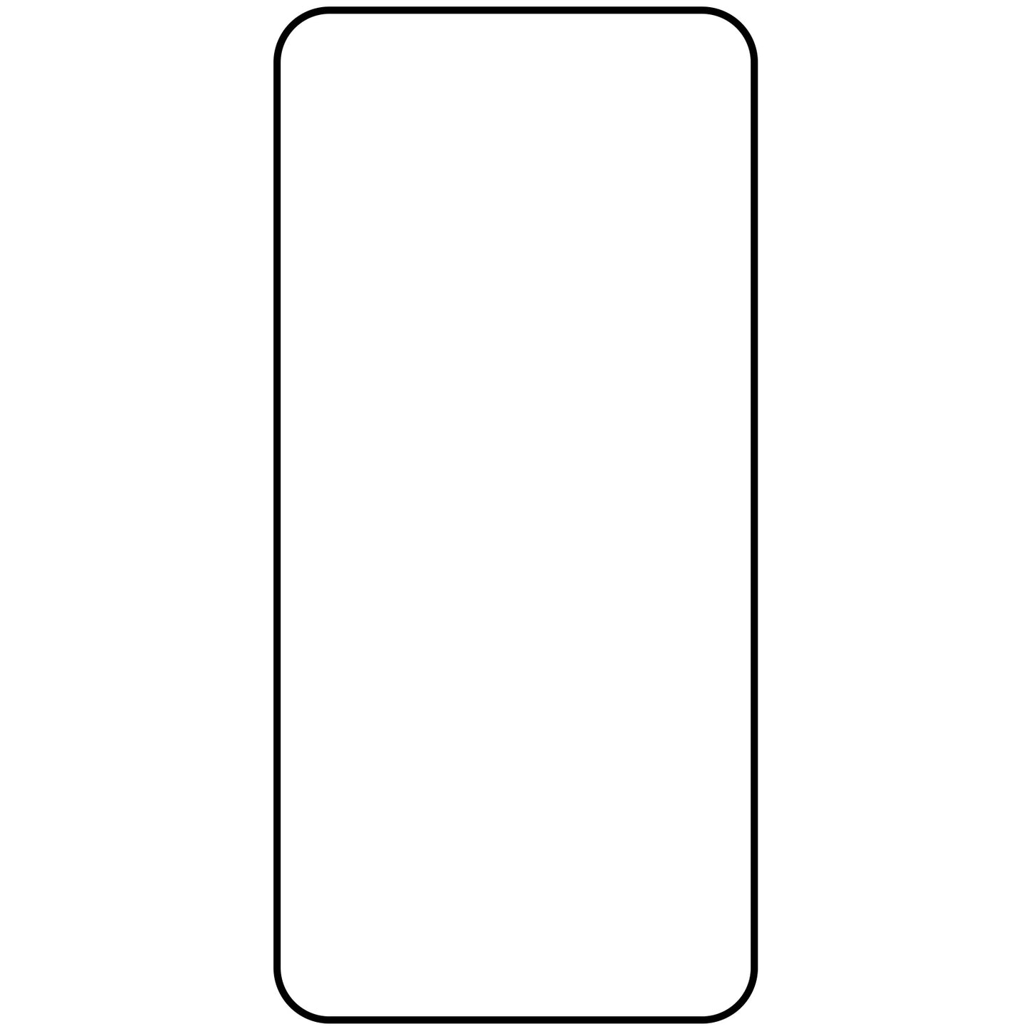 Displayschutzfolie Vmax für Samsung Galaxy S24+ S926, Displayschutzfolie, Vollverklebung, 9D, Schwarz