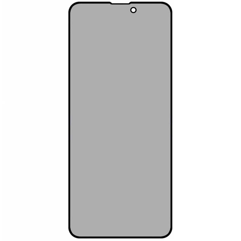 Schutzfolie Privacy HOCO G15 für Apple iPhone 15 Pro, Gehärtetes Glas, Vollverklebung, 5D