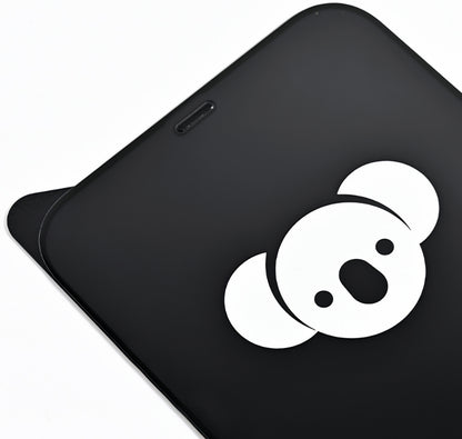 Bear HD Displayschutzfolie für Apple iPhone 17 Air, gehärtetes Glas, Full Glue, Schwarz