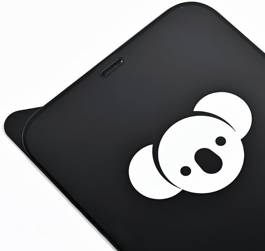 Bear HD Displayschutzfolie für Apple iPhone 17 Air, gehärtetes Glas, Full Glue, Schwarz