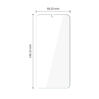 Schutzfolie Tech-Protect für Samsung Galaxy S25 S931 / S24 S921, Gehärtetes Glas, Vollverklebung, Set 10 Stück