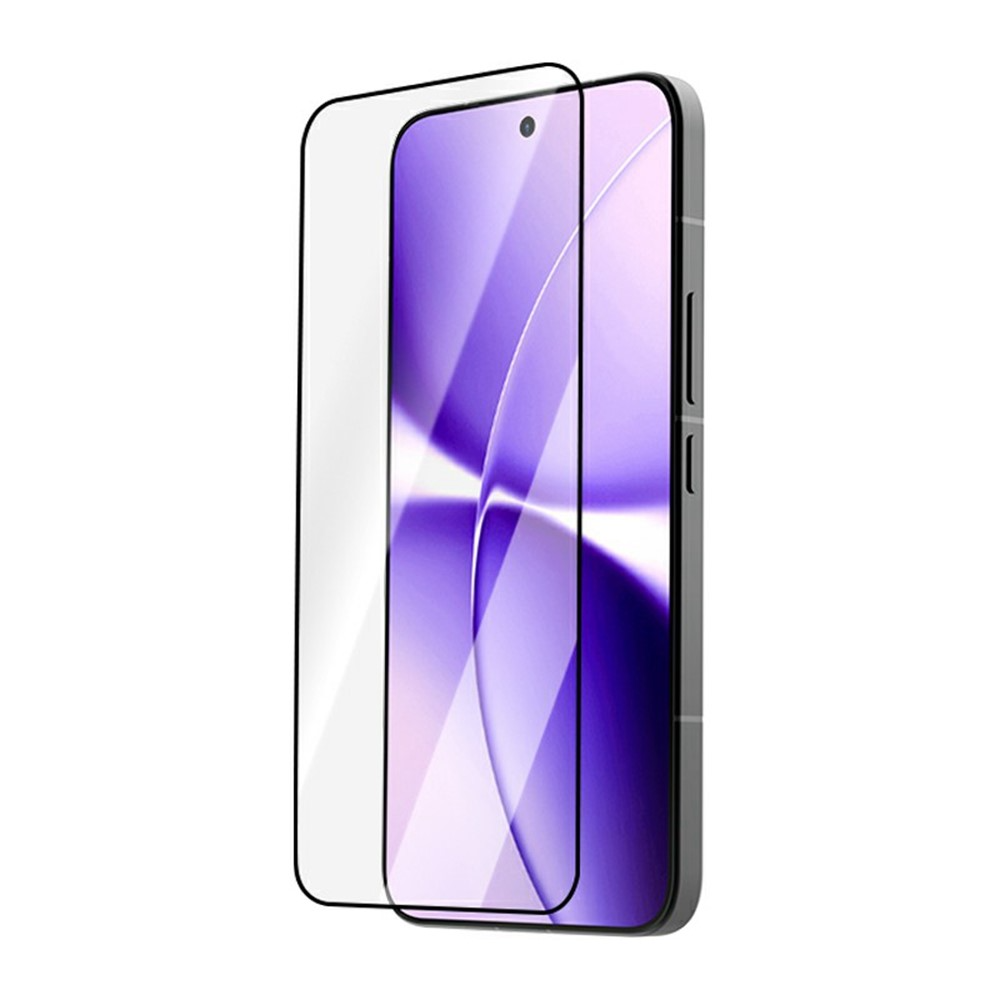 Lereach Displayschutzfolie für Xiaomi Poco X8 Pro Max, gehärtetes Glas, Full Glue, Schwarz