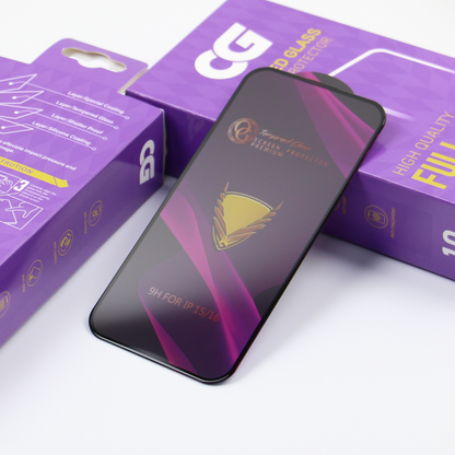 OG Premium Displayschutzfolie für Samsung Galaxy A57 5G, gehärtetes Glas, Full Glue, 10 Stück Set