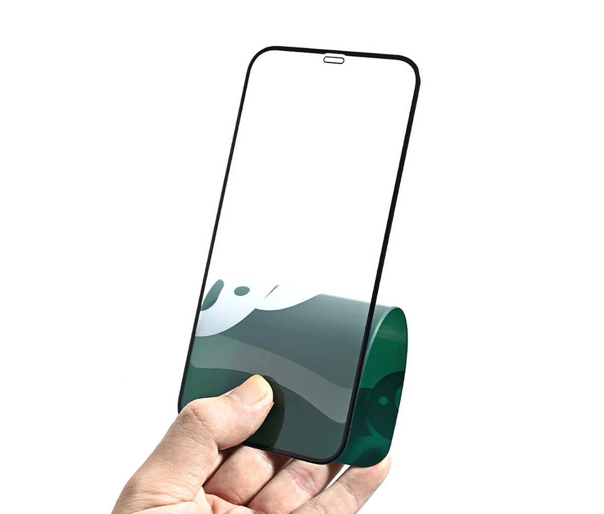 Bear Super Hard Displayschutzfolie für Apple iPhone 17e / 16e / 14 / 13 Pro / 13, gehärtetes Glas, Vollkleber, 3D, Schwarz