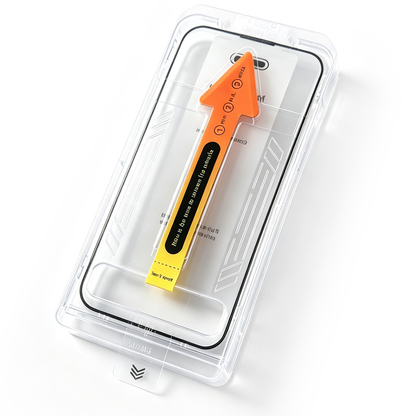OEM Dust Free Easy Fit Displayschutzfolie für Samsung Galaxy S26 Ultra S948, gehärtetes Glas, Full Glue, Schwarz