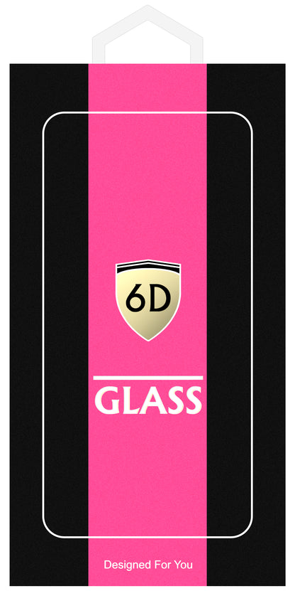 OEM-Displayschutzfolie für Samsung Galaxy S24 Ultra S928, sicheres Glas, Vollkleber, 6D, Schwarz