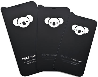 Bear HD Displayschutzfolie für Apple iPhone 17 Air, gehärtetes Glas, Full Glue, Schwarz